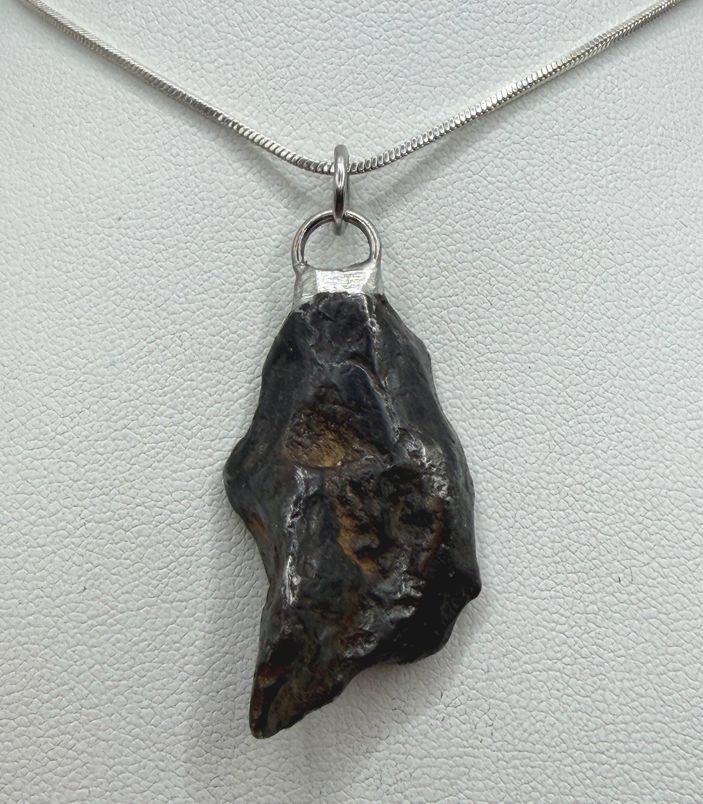 Canyon Diablo Iron Meteorite Pendant: Arizona Space Gift, 13.30 grams