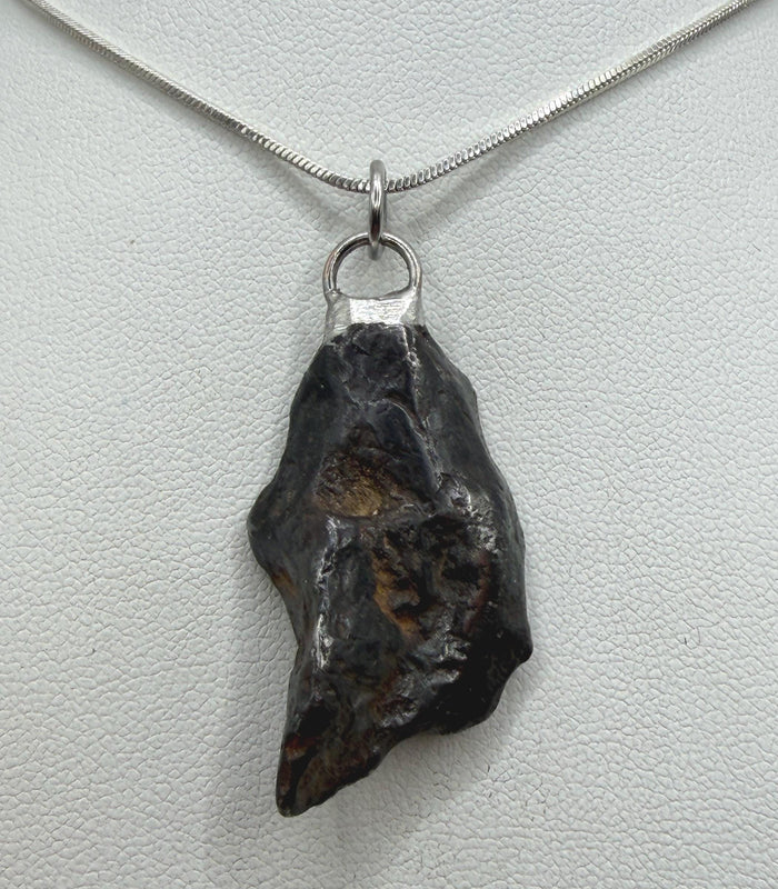 Canyon Diablo Iron Meteorite Pendant: Arizona Space Gift, 13.30 grams