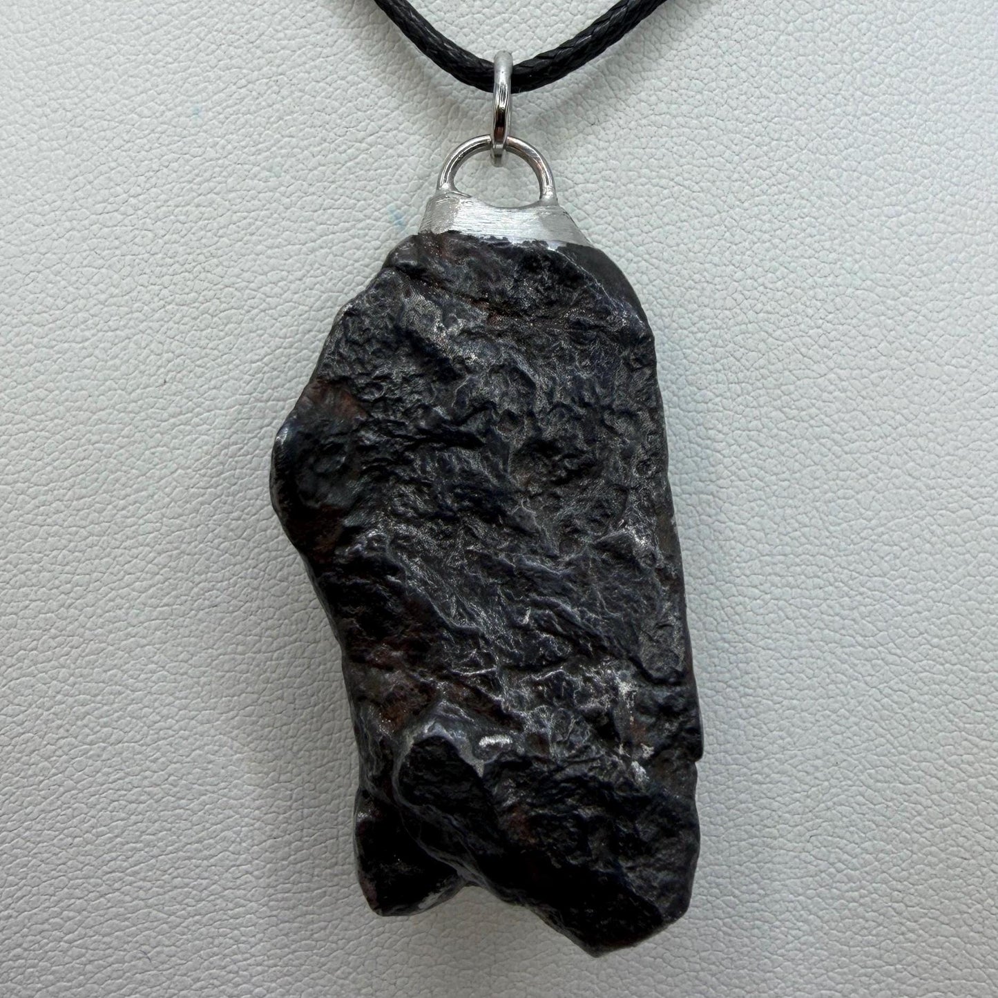 Aletai Meteorite Pendant: Celestial Space Jewelry, Space Gift, 41.32g