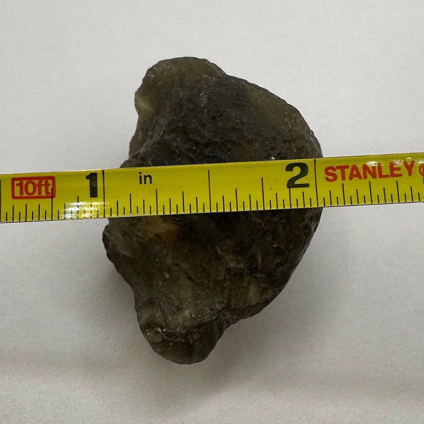 Libyan Desert Glass Tektite: Golden Green Talisman, 42.48 grams