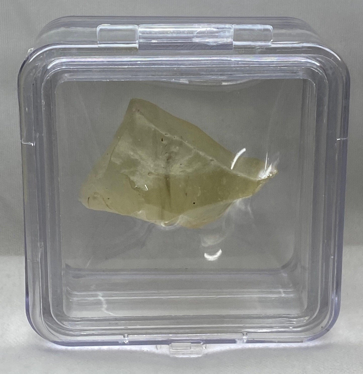 Rare Libyan Desert Glass: Golden Tektite Talisman, 28.52g
