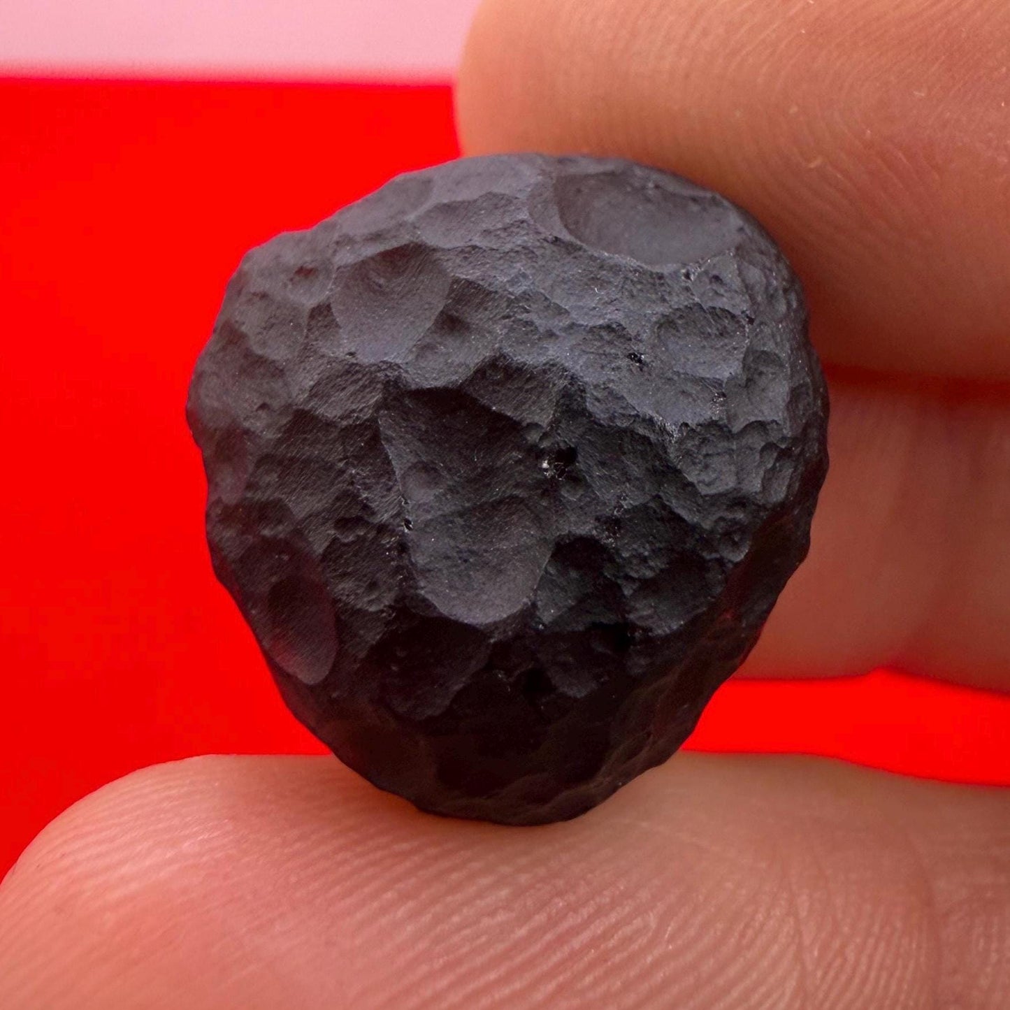 Saffordite Stone: Rare Cintamani, Arizona Pseudo-Tektite -5.88 Grams