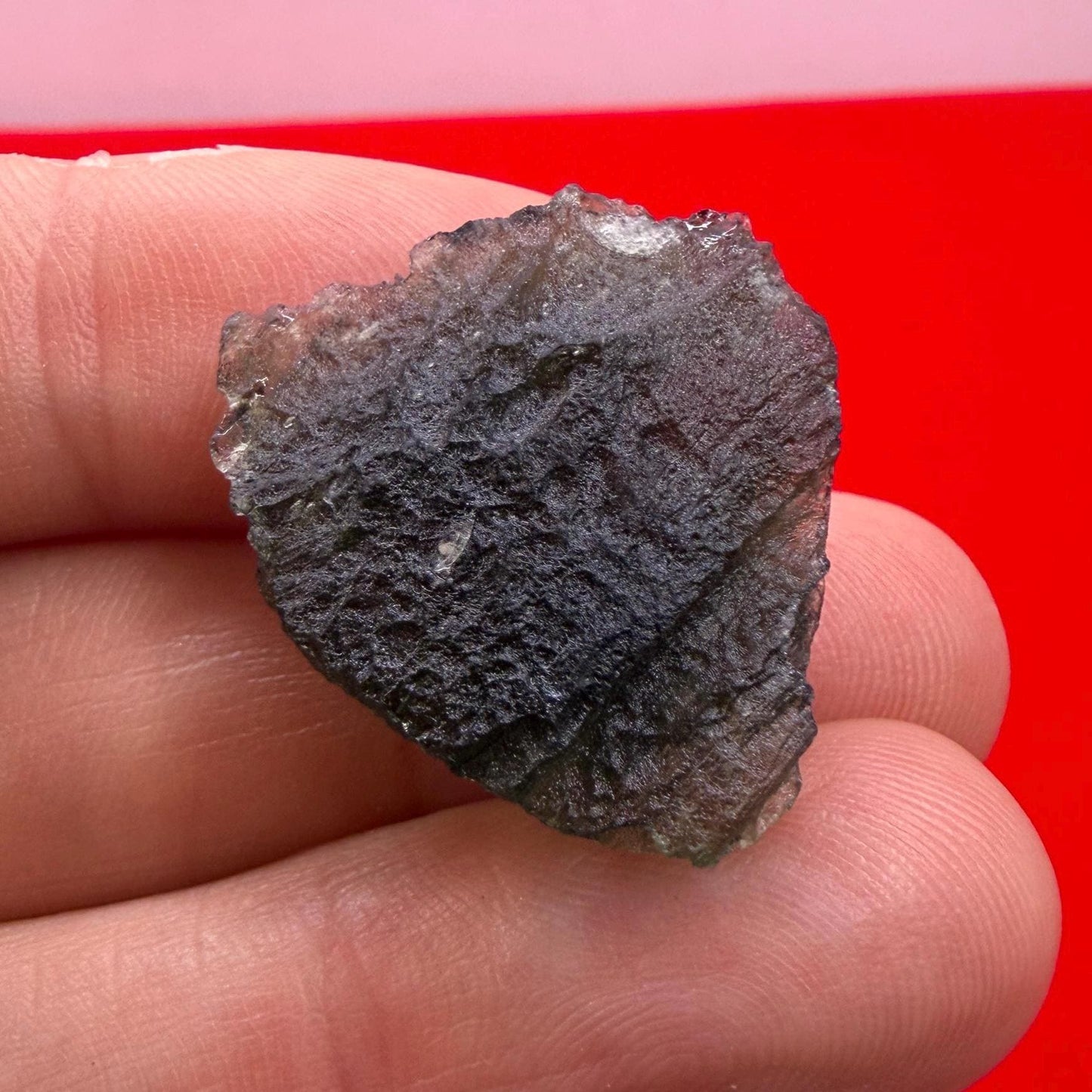 Authentic Moldavite Tektite Specimen, Czech Republic, 4.83 grams