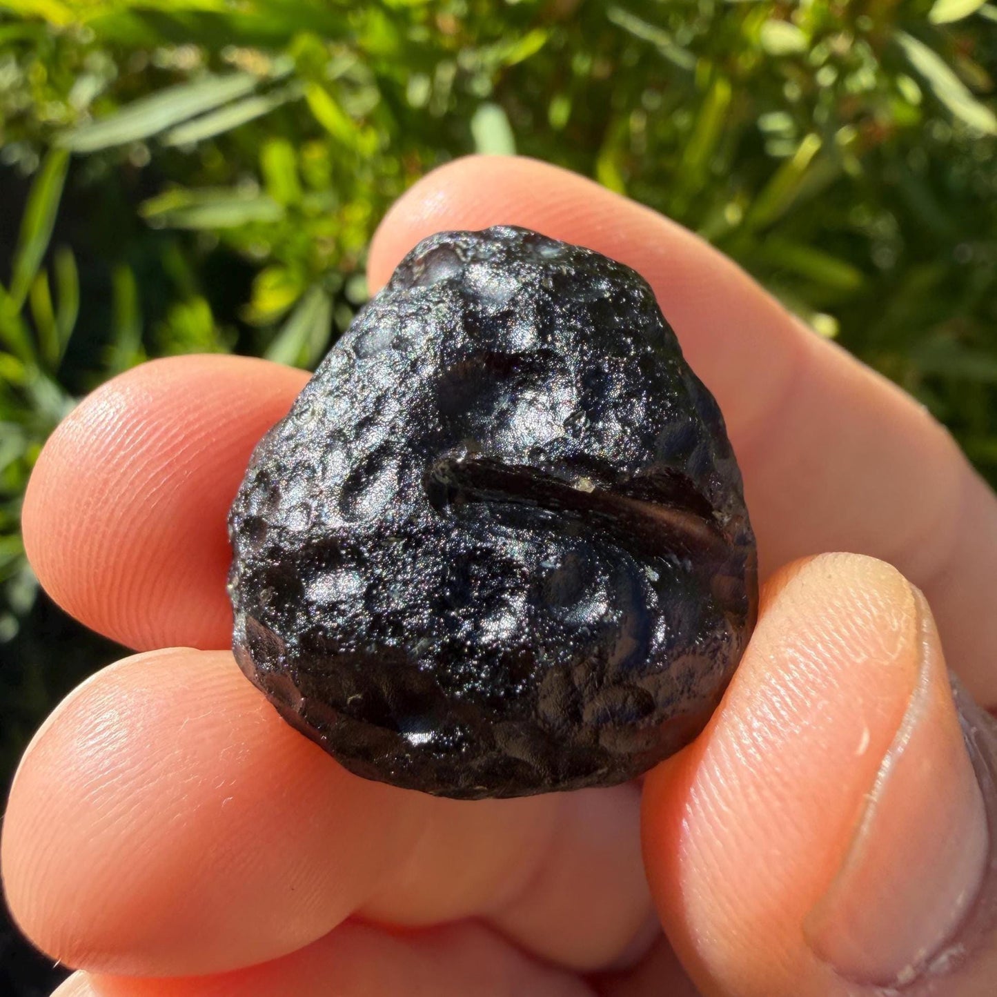 Colombianite Specimen: Shamanic Tektite - Healing Stone, 13.33 grams