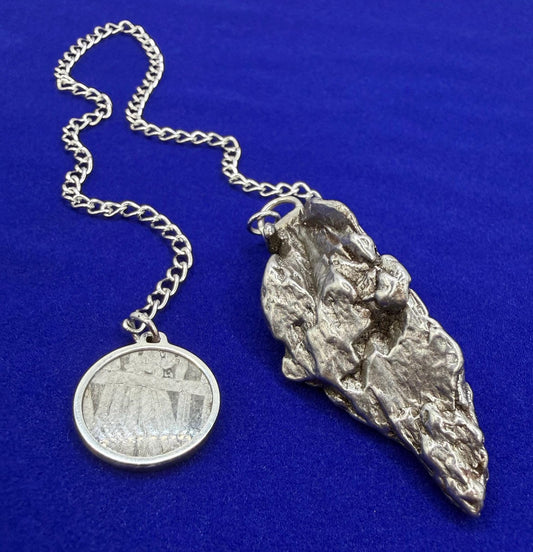 Campo del Cielo Meteorite Pendulum: Authentic Iron Meteorite, Divination Tool, 31.33 grams