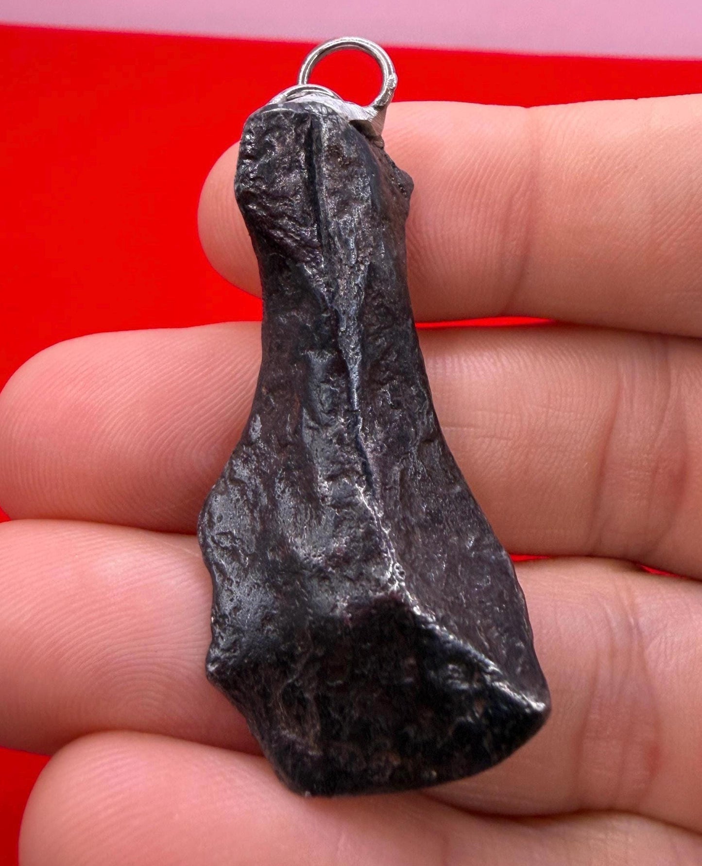 Canyon Diablo Iron Meteorite Pendant: Arizona Space Gift, 23.93 grams