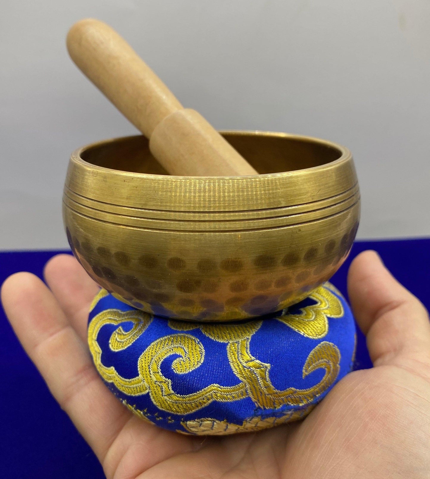 Spiritual Gift Box: Copper Bowl, Celestite, Sage, Singing Bowl