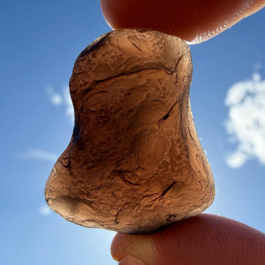 Saffordite Stone: Rare Cintamani, Arizona Pseudo-Tektite -15.66 Grams