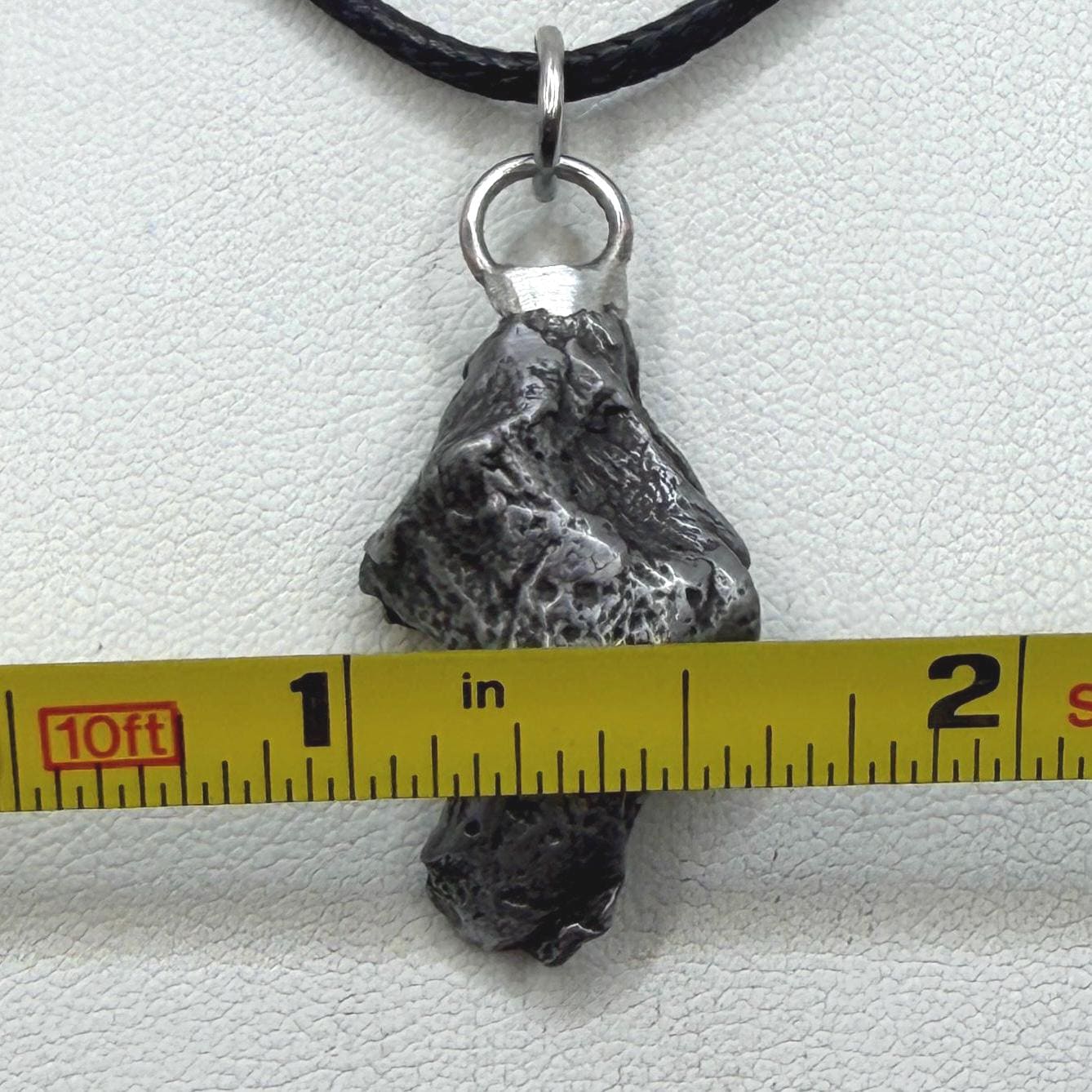 Sikhote-Alin Iron Meteorite Pendant: Astronomy Space Gift, 9.23g