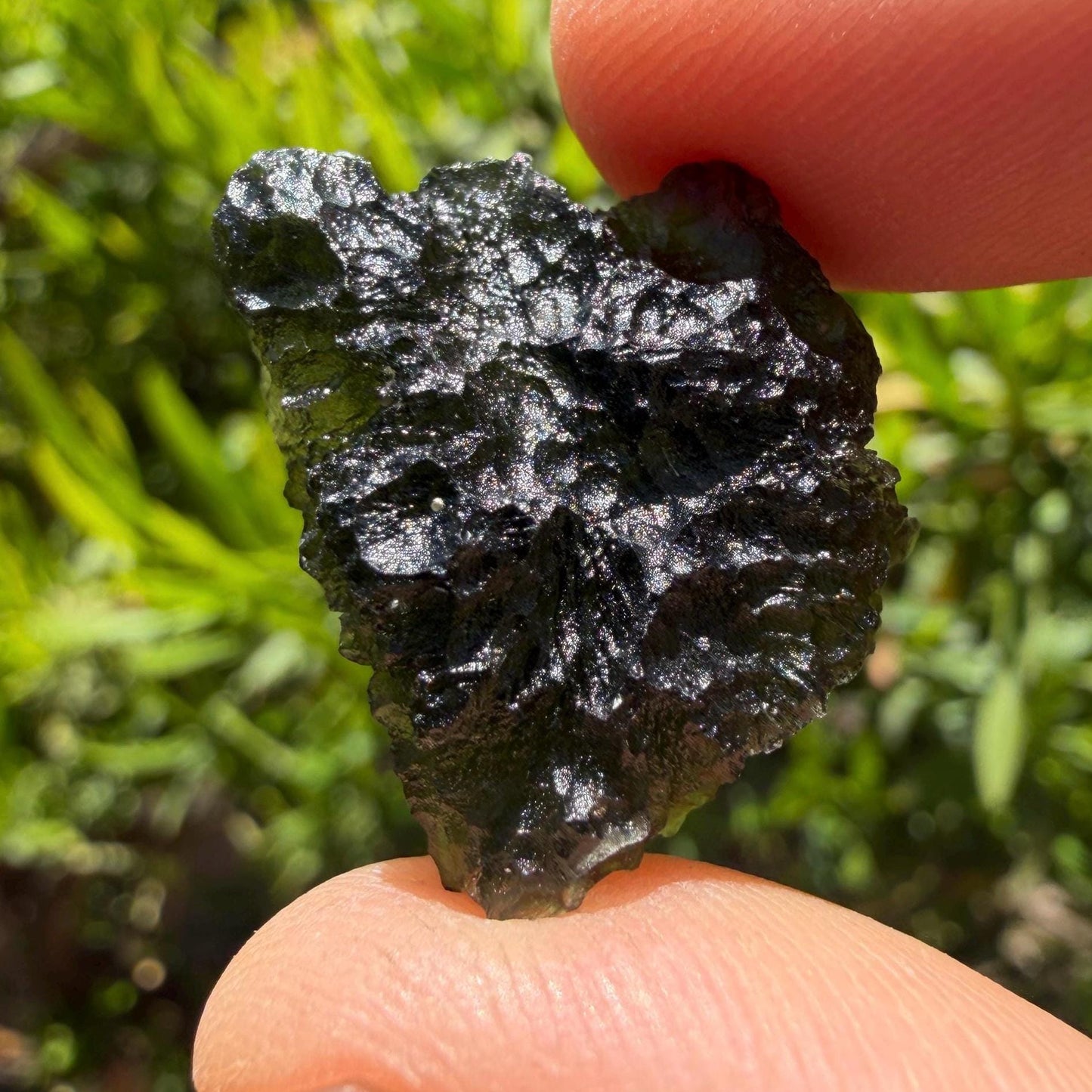 Authentic Moldavite Tektite Specimen, Czech Republic, 4.92 grams