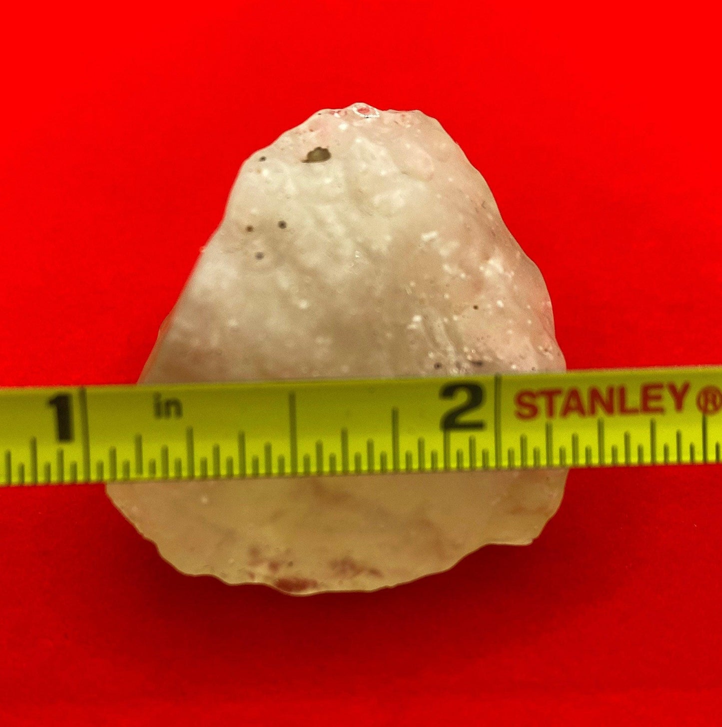 Libyan Desert Glass: Golden Tektite Talisman (27.17 grams)
