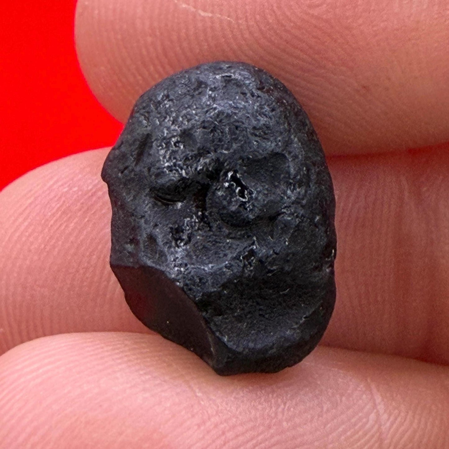 Rare Saffordite Stone: Arizona Cintamani Pseudo-Tektite, 2.18 grams