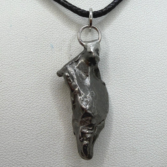 Gebel Kamil Iron Meteorite Pendant, 10.15 grams, Egypt, Authentic Meteorite