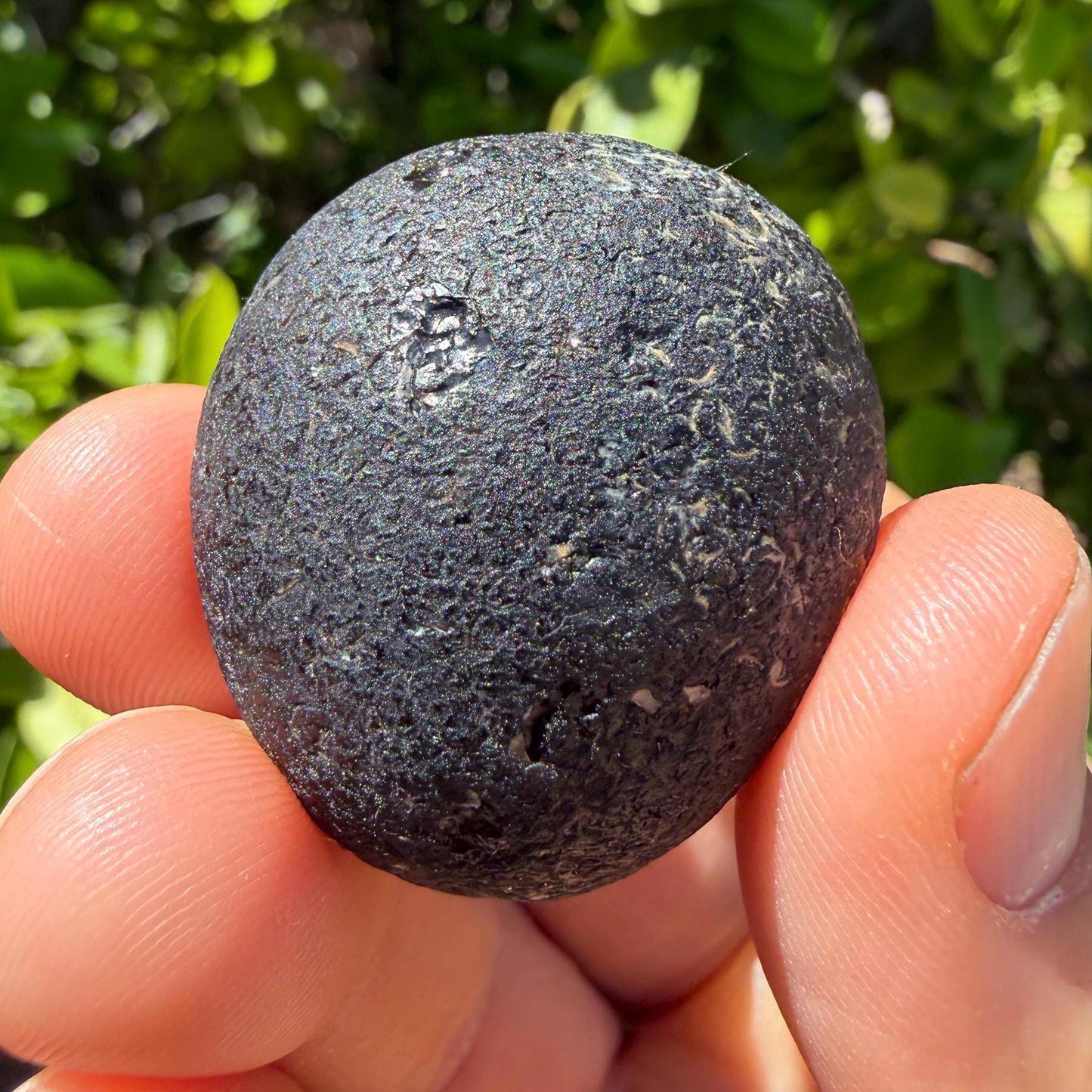 Saffordite Stone, Rare Cintamani, Arizona Tektite, 26.63 Grams