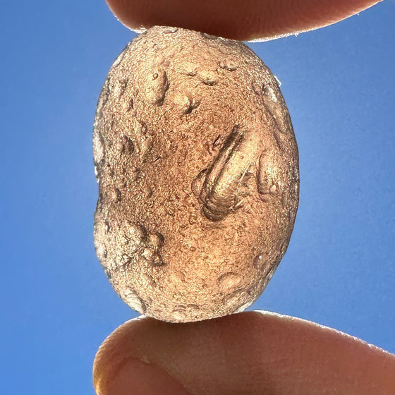 Colombianite Specimen: Translucent Pseudo-Tektite, Shamanic Healing Stone, 8.23 grams