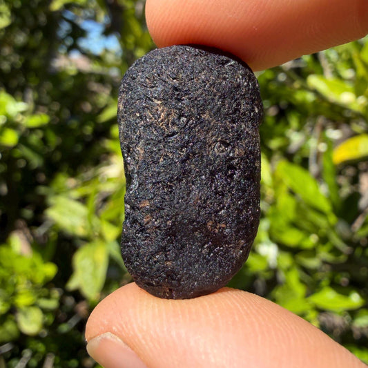 Saffordite Stone, Rare Cintamani, Elongated, Arizona, Pseudo Tektite, 8.18 Grams