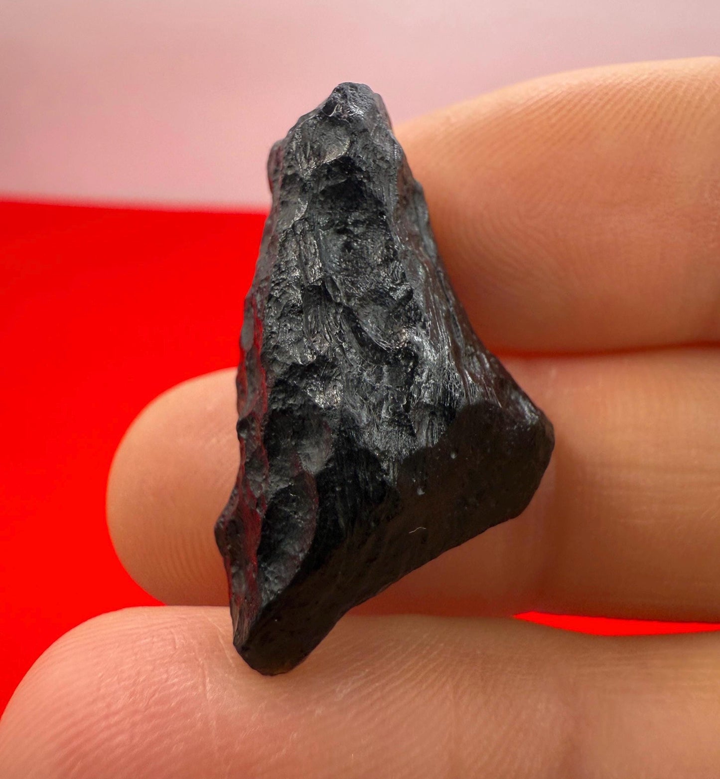 Indochinite Tektite: Indonesian Impactite, Energy Work Stone, Astronomy Gift, 5.96g