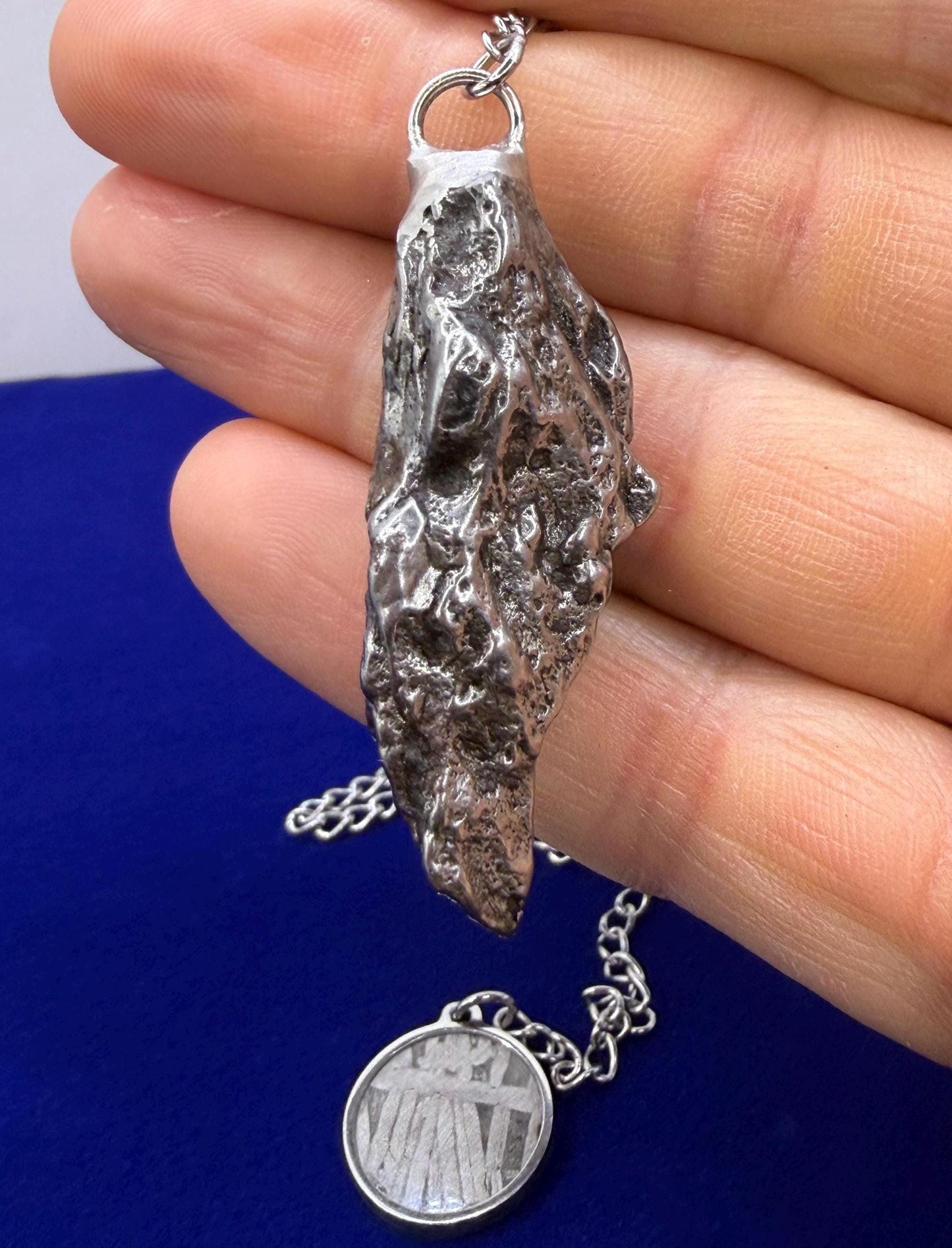 Campo del Cielo Meteorite Pendulum: Authentic Iron Meteorite, Divination Tool, 31.33 grams