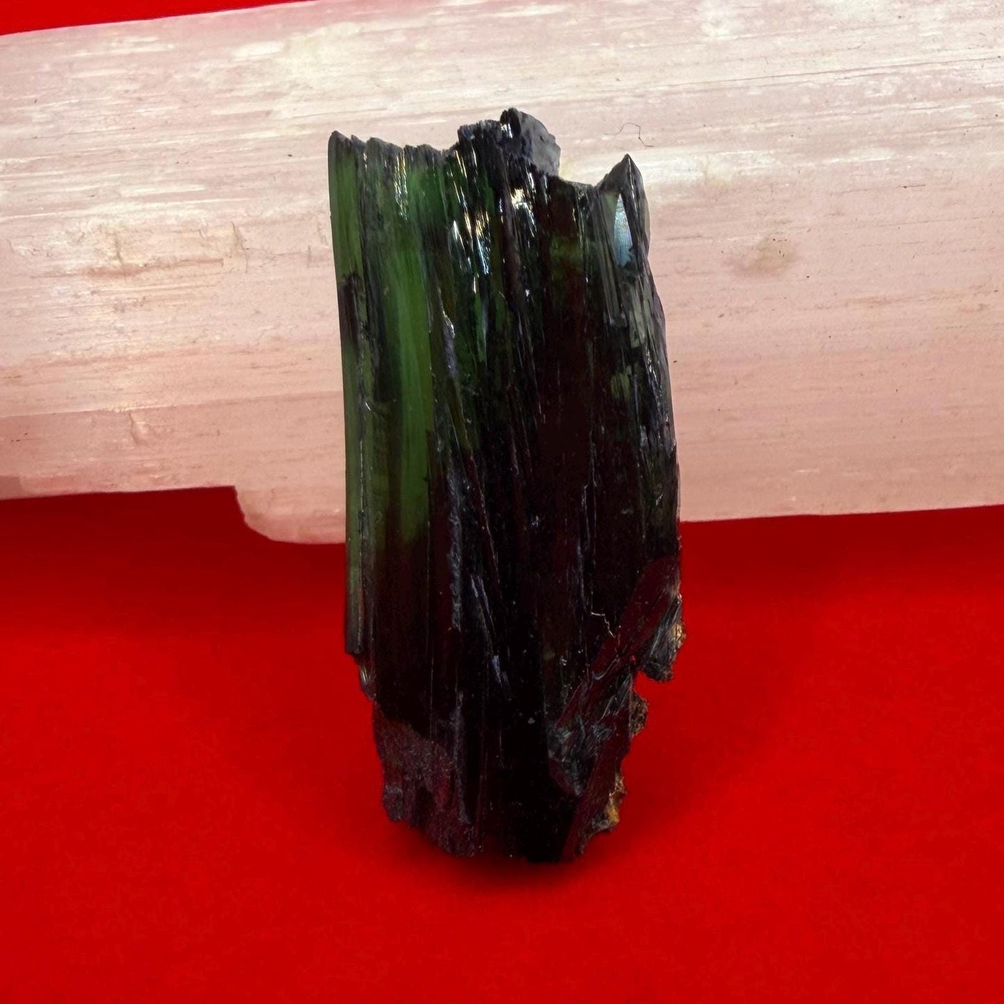 Rare Brazilian Vivianite Crystal: Reiki Energy Stone, Collector's Gem, 5.68g/28.4ct