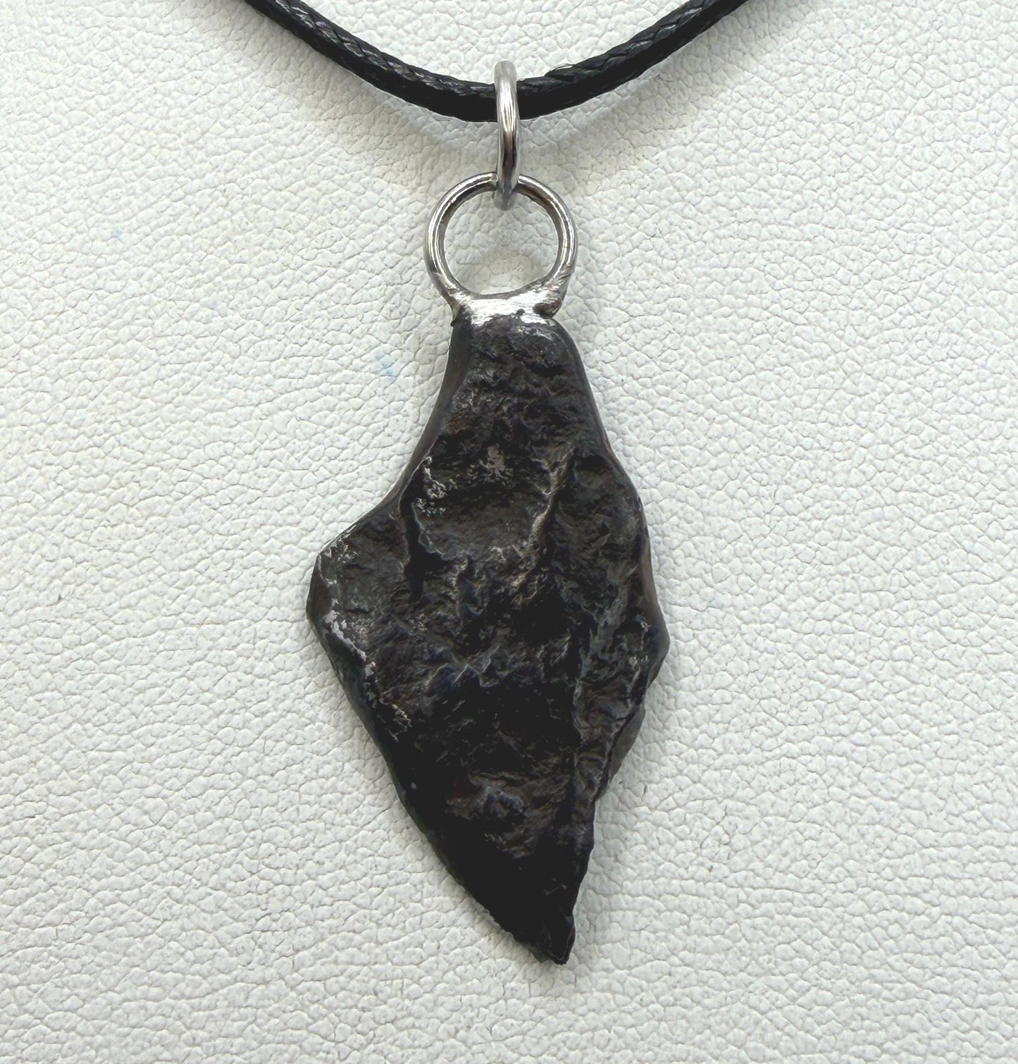 Agoudal Iron Meteorite Pendant: Handmade Astronomy Space Gift, Cosmic Pendant, 4.92 grams
