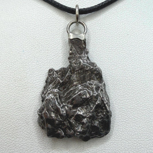 Campo del Cielo Meteorite Pendant, Authentic Astronomy Gift, Cosmic Jewelry, 13.90 grams