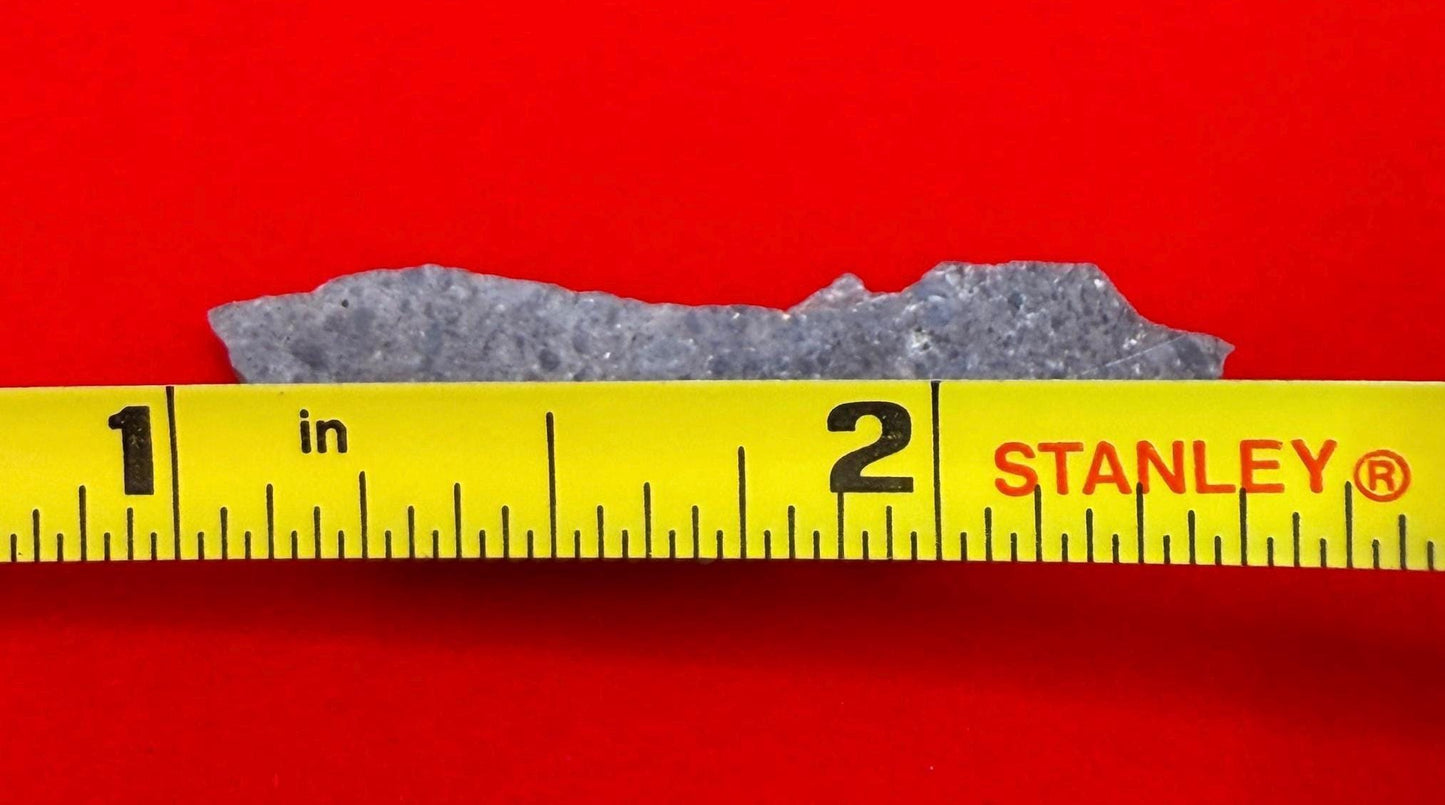Oued el Hamim 001 Lunar Meteorite Slice, Rare Aqueously Altered Moon Rock, 1.52g