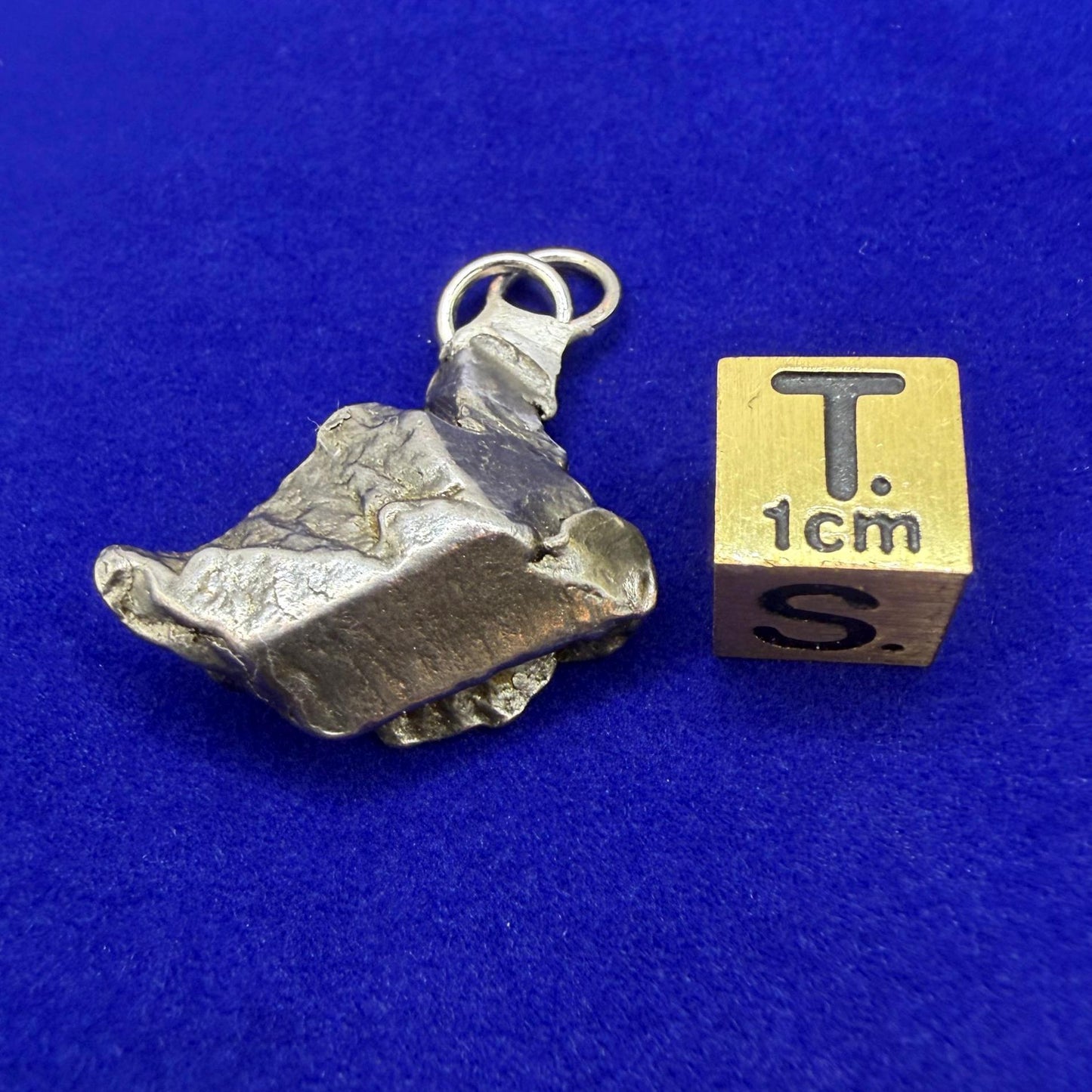 Aletai Meteorite Pendant: Space Gift, Astronomy Gift, 10.14 grams