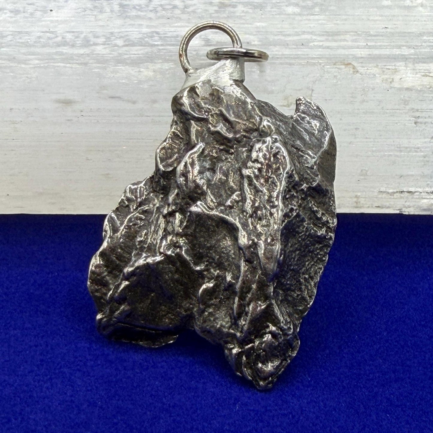 Campo del Cielo Meteorite Pendant: Authentic Iron Meteorite Jewelry, 20.30g