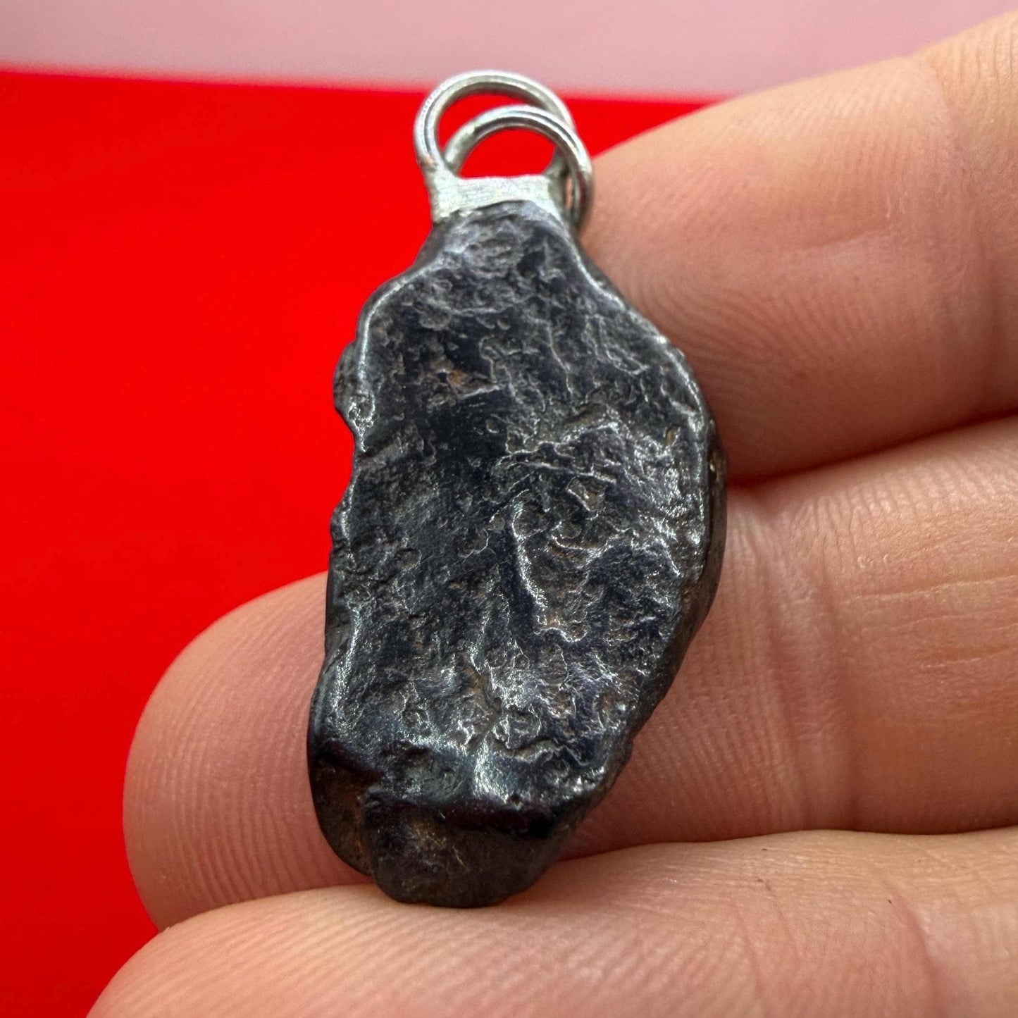 Canyon Diablo Iron Meteorite Pendant: Arizona Space Gift, 6.65 grams