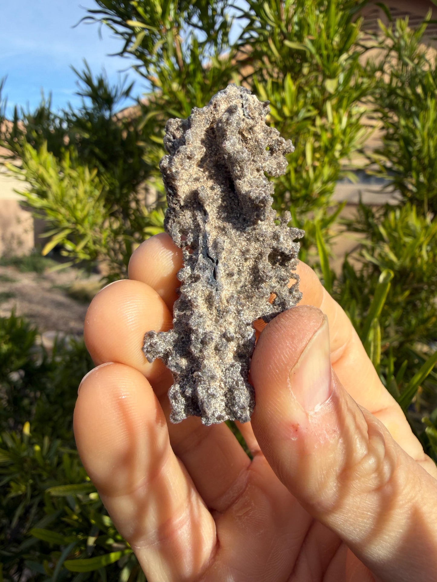 Sahara Desert Fulgurite: Lightning Glass, Fossilized Lightning, Energy Work, 5.86 grams