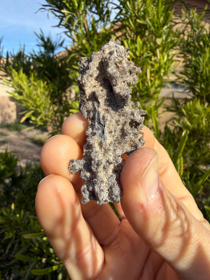 Sahara Desert Fulgurite: Lightning Glass, Fossilized Lightning, Energy Work, 5.86 grams