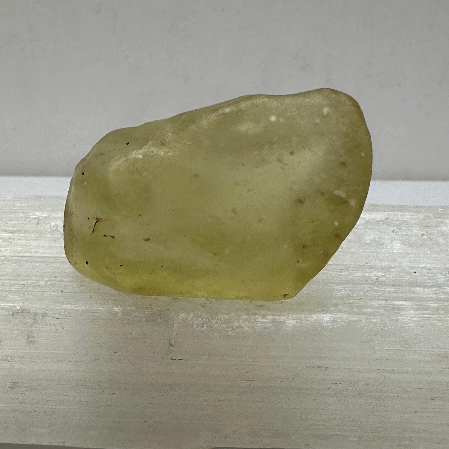 Libyan Desert Glass: Golden Tektite, Manifestation Talisman, 19.42 grams