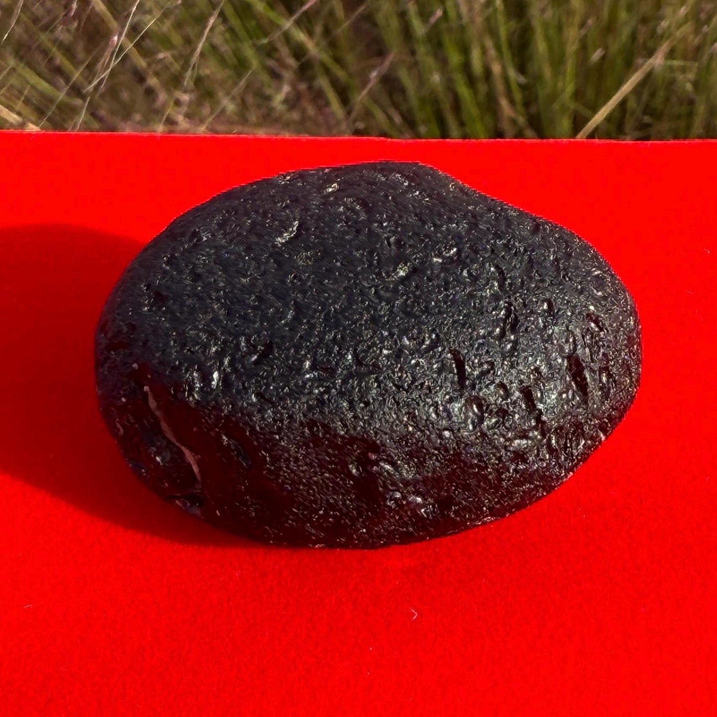 Colombianite Specimen: Translucent Tektite, Shamanic Healing Stone, Pseudo-Tektite, 33.20 grams