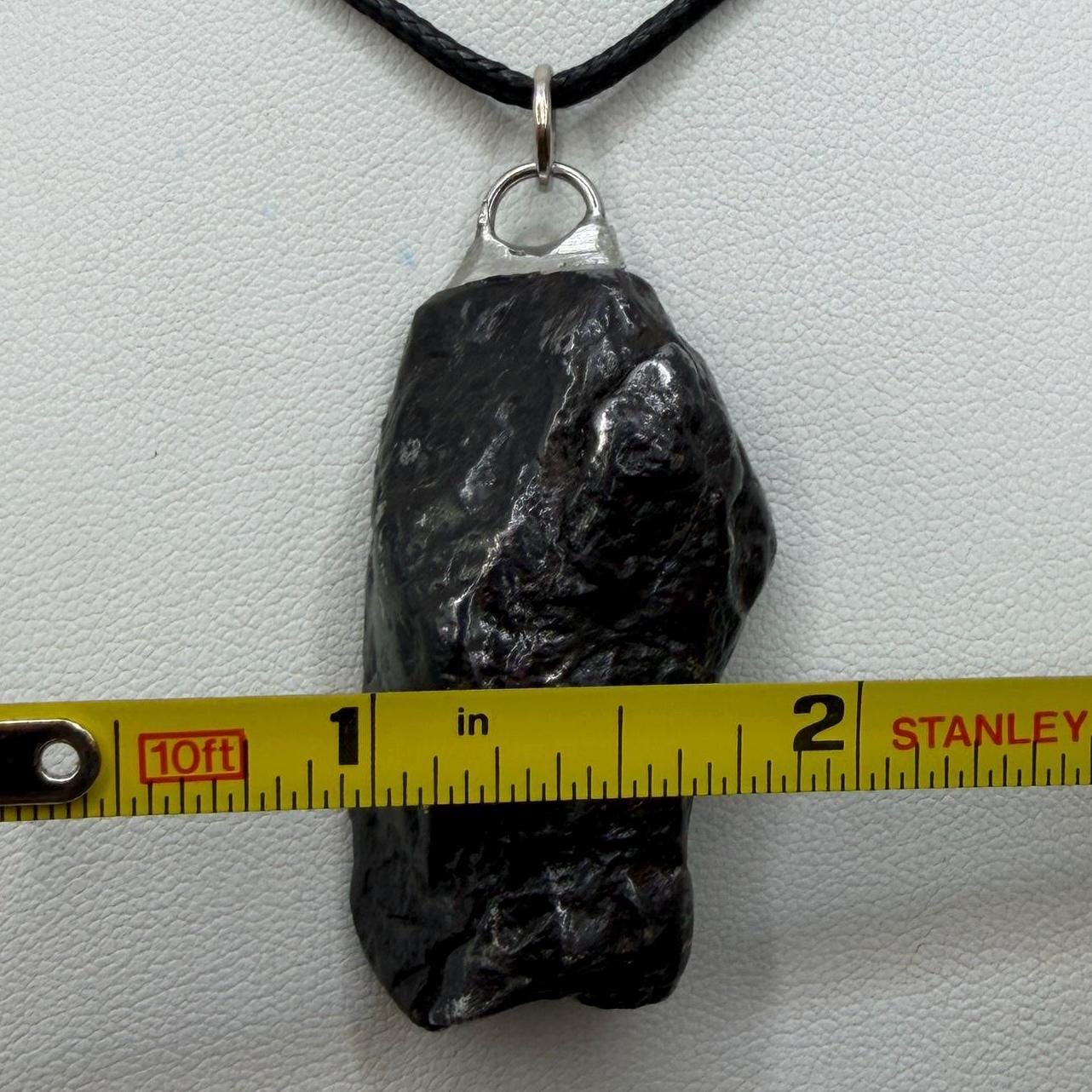 Aletai Meteorite Pendant: Celestial Space Jewelry, Space Gift, 41.32g