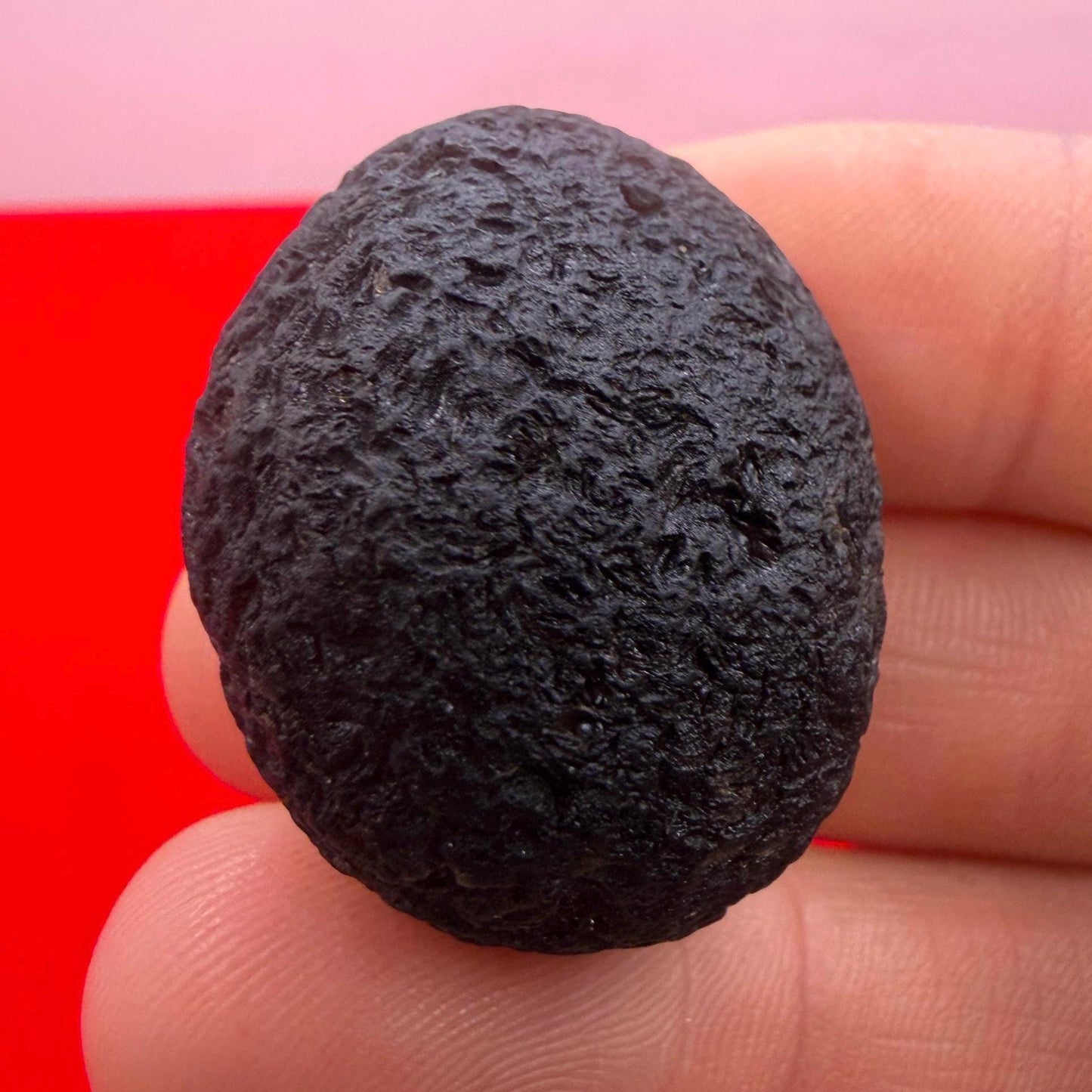 Saffordite Stone, Rare Cintamani, Arizona Tektite, 18.50 Grams