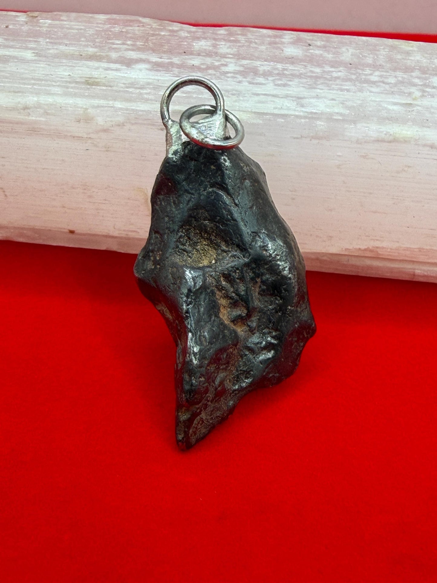 Canyon Diablo Iron Meteorite Pendant: Arizona Space Gift, 13.30 grams