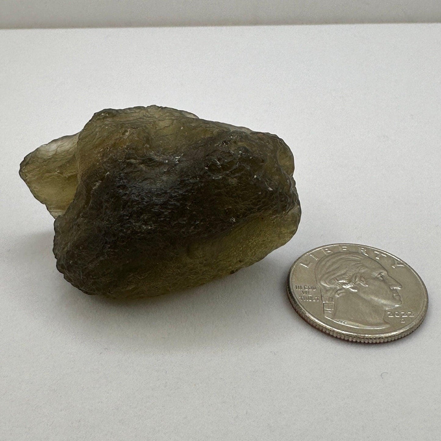 Libyan Desert Glass Tektite: Golden Green Talisman, 42.48 grams