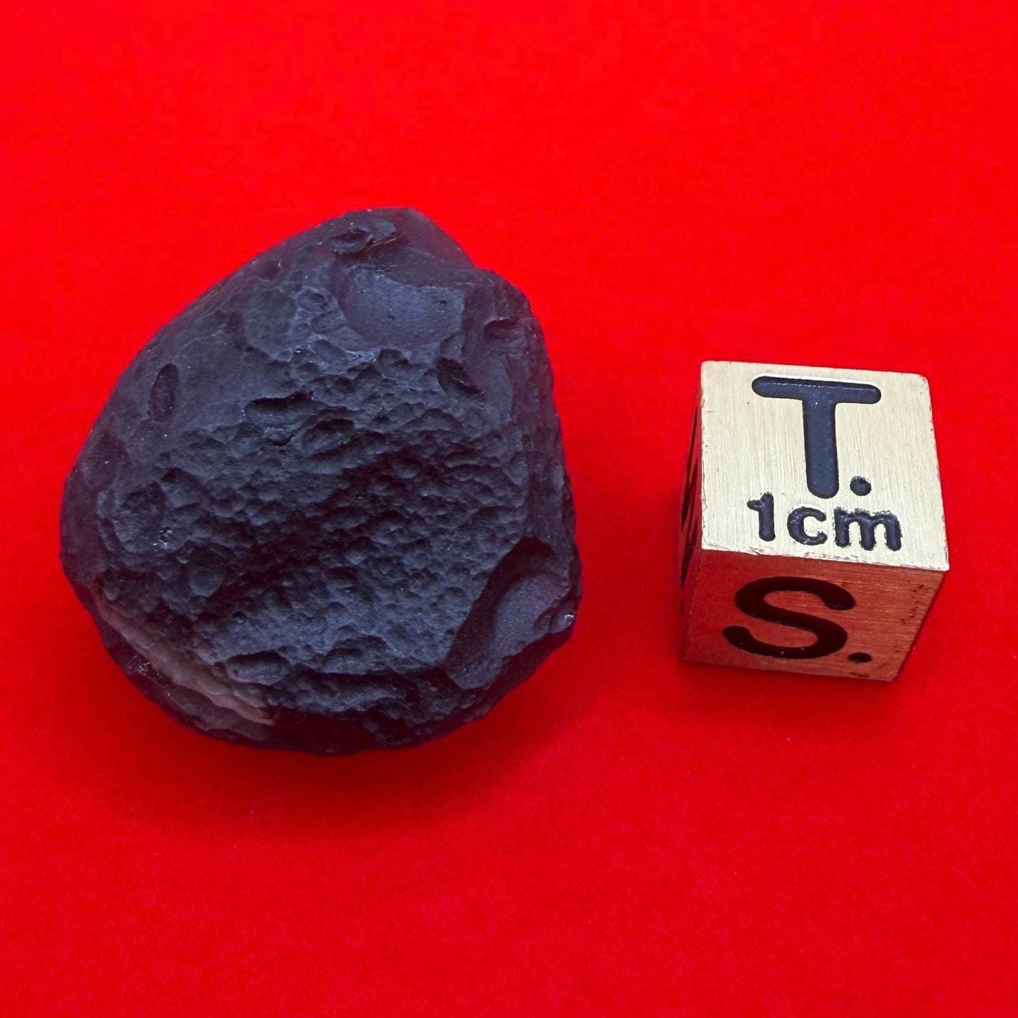 Saffordite Stone, Rare Cintamani, Arizona Tektite, 10.00 Grams