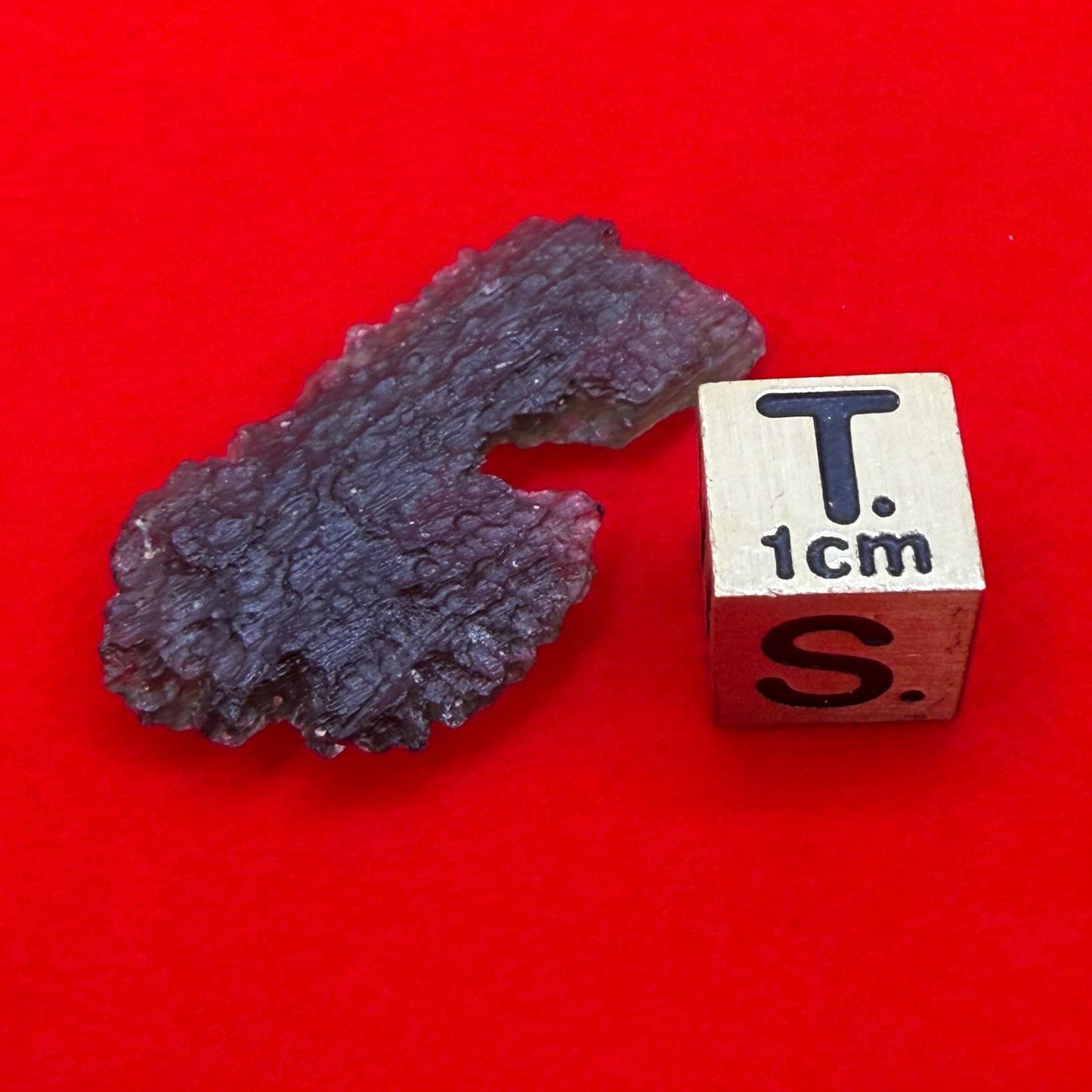 Authentic Moldavite Tektite Specimen: 2.80 grams, Reiki Talisman