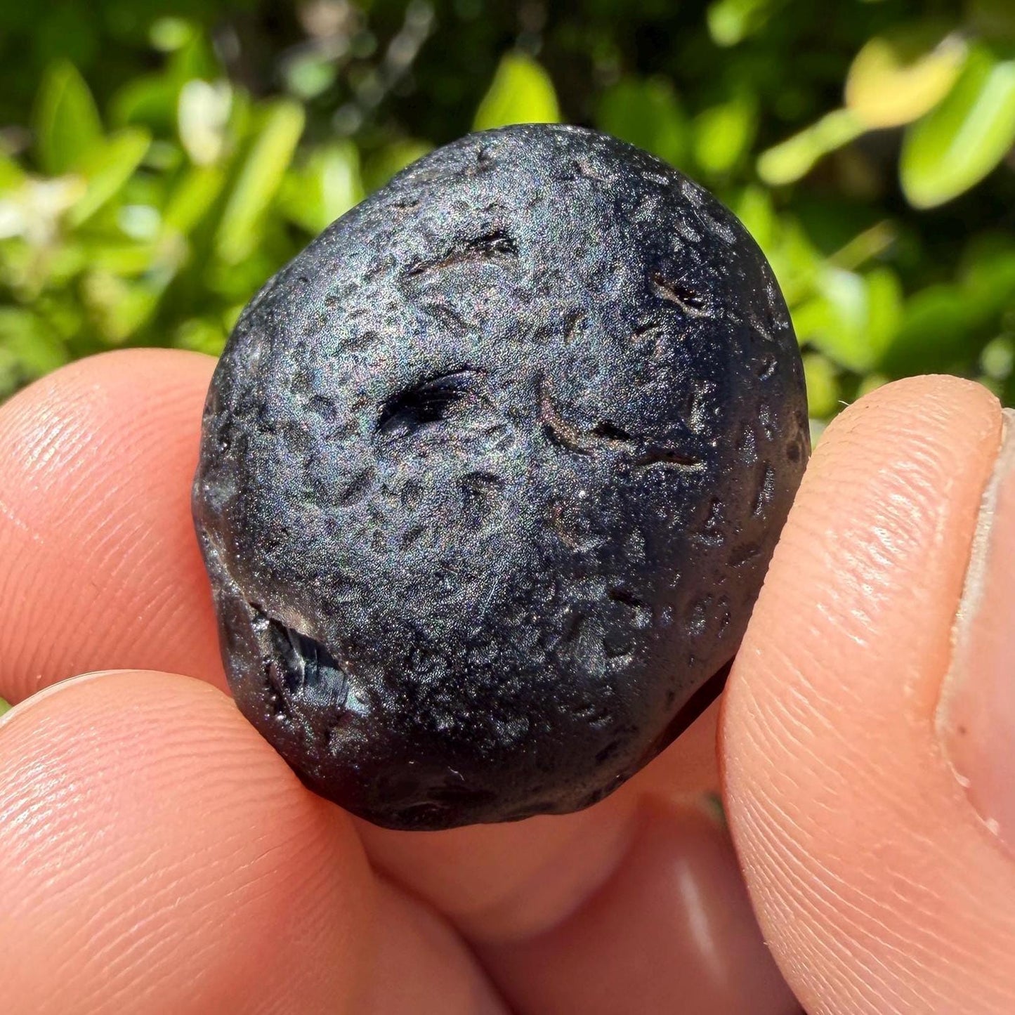 Saffordite Stone, Rare Cintamani, Arizona Tektite, 10.63 Grams