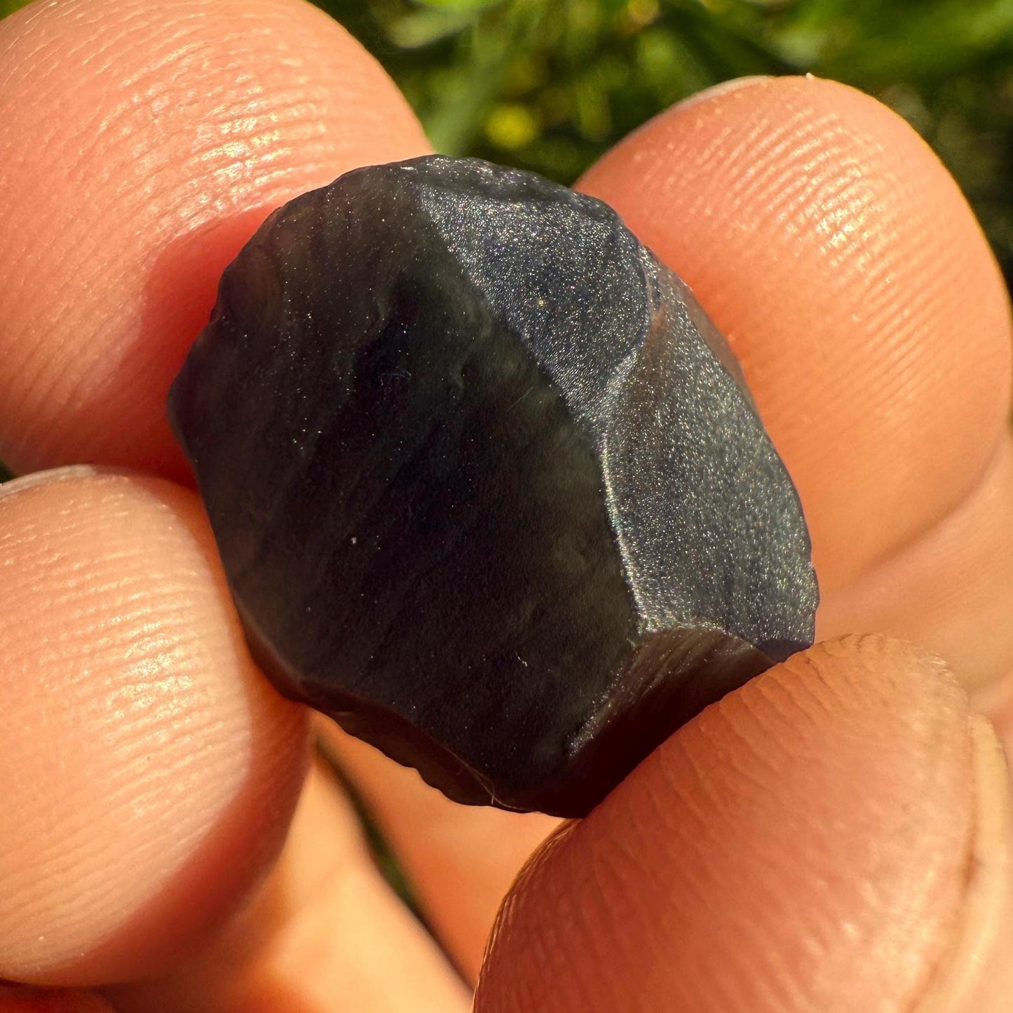 Saffordite Cintamani Stone Specimen: Rare Arizona Pseudo-Tektite, 3.63 grams