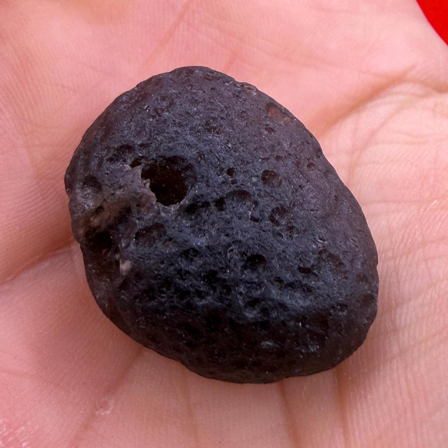 Colombianite Specimen: Translucent Pseudo-Tektite, Shamanic Healing Stone, 9.74 grams