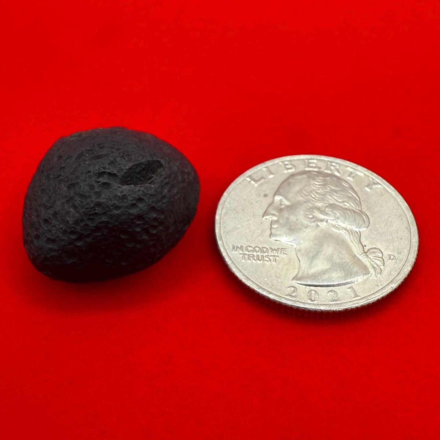 Saffordite Cintamani Stone Specimen: Rare Arizona Pseudo-Tektite, 6.09 grams