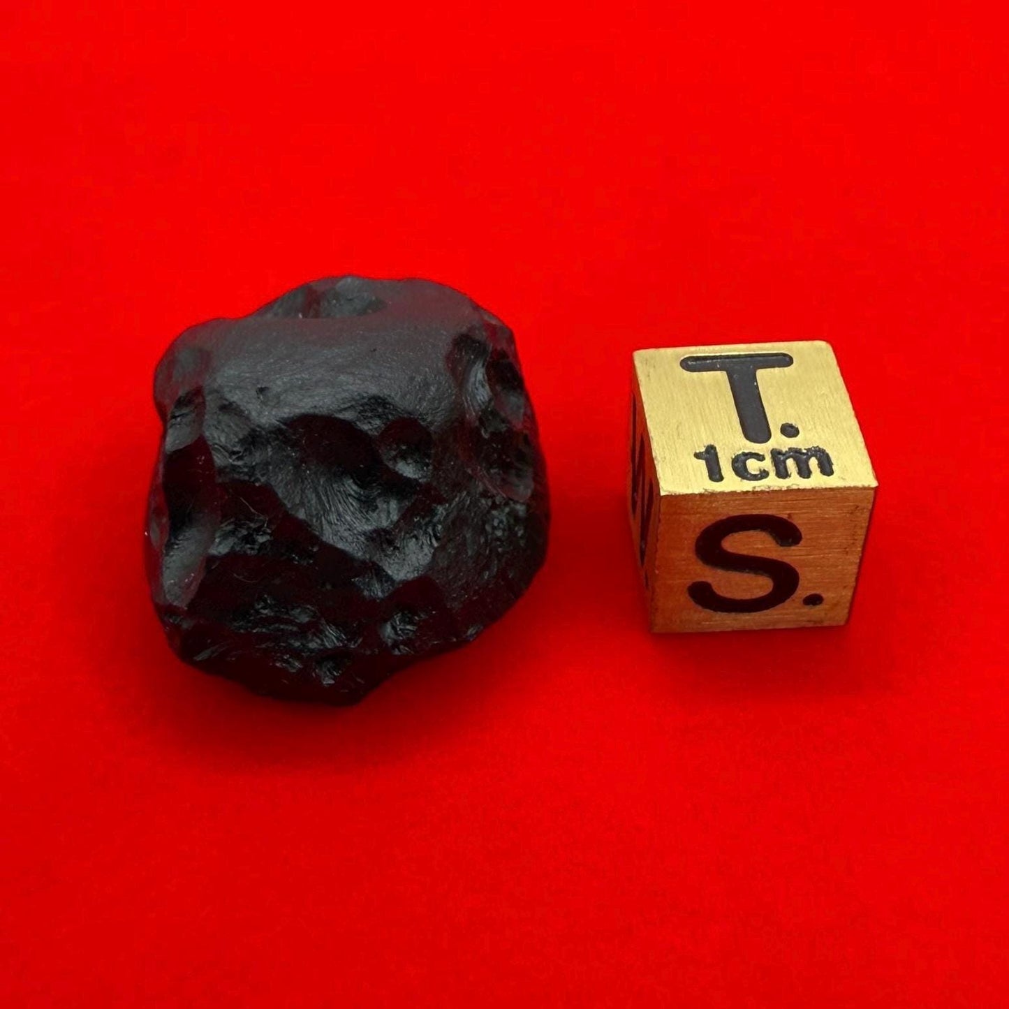 Indochinite Tektite: Indonesian Impactite, Energy Work Stone, 7.82 grams