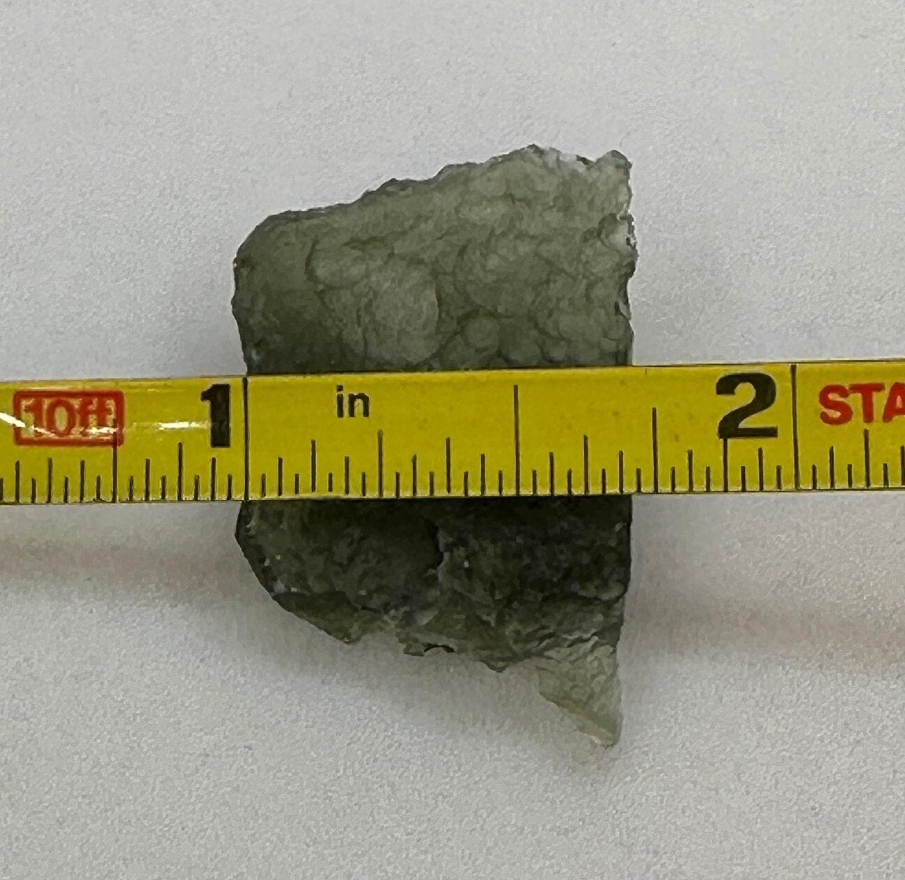 Authentic Moldavite Tektite Specimen, Reiki Talisman (4.19 grams)
