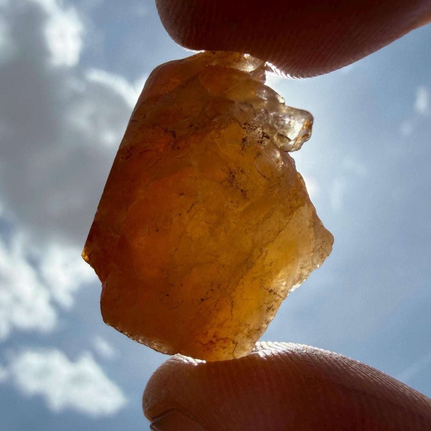 Golden Brazilian Phenacite Crystal: High-Vibration Gemstone, 7.89g/39.45ct