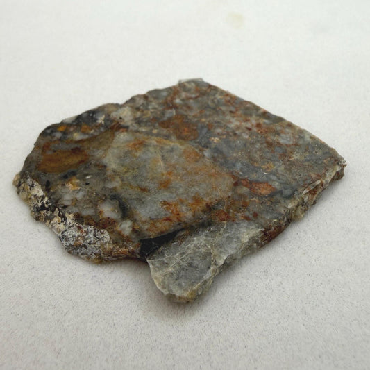 NWA 18045 Lunar Meteorite Slice, Authentic Moon Rock, Melt Breccia, 6.90 grams