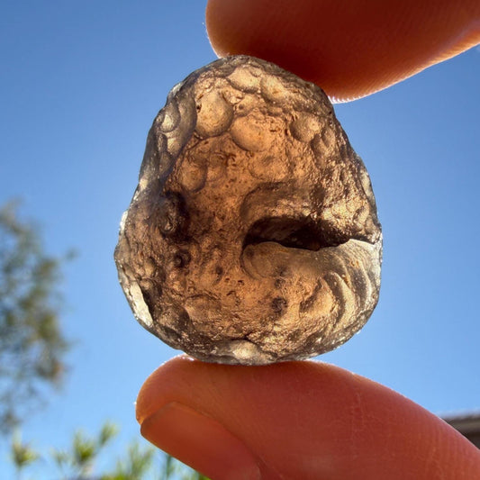 Colombianite Specimen: Shamanic Tektite - Healing Stone, 13.33 grams