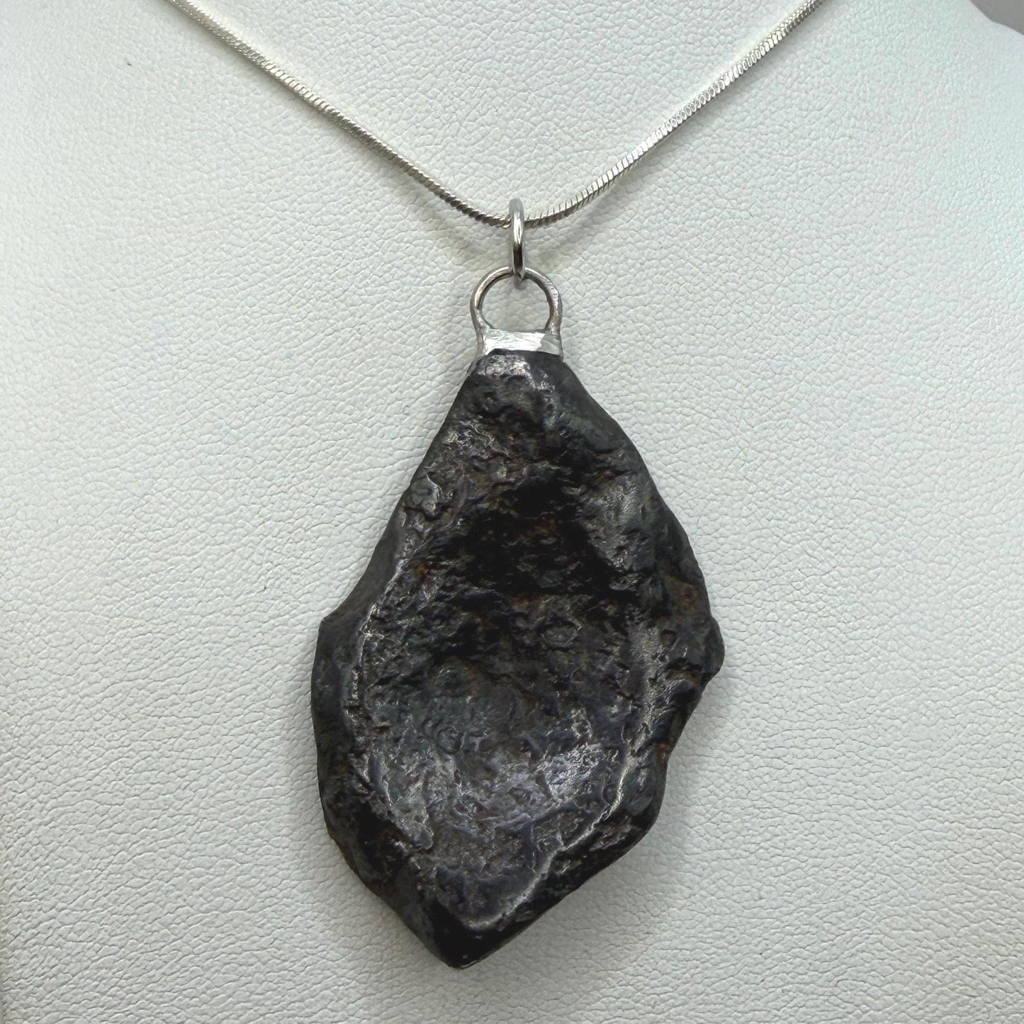 Canyon Diablo Iron Meteorite Pendant: Arizona Space Gift, 23.34 grams
