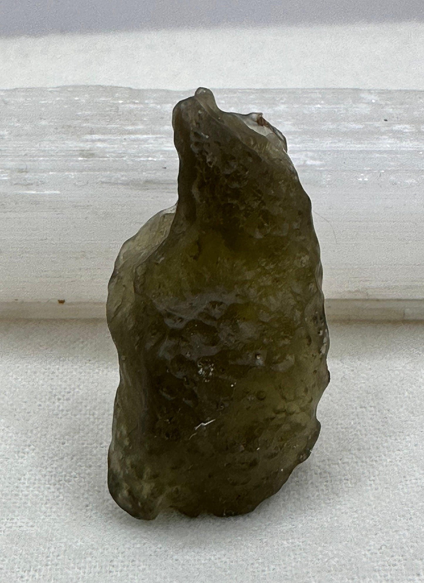Libyan Desert Glass Tektite: Greenish Gold Talisman, 20.23 grams
